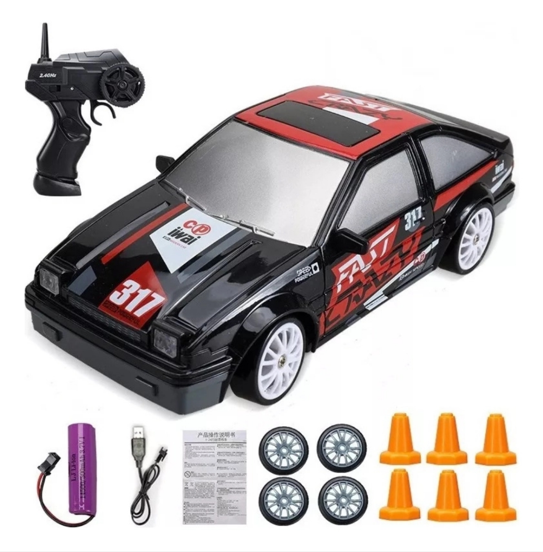 Coche teledirigido drift