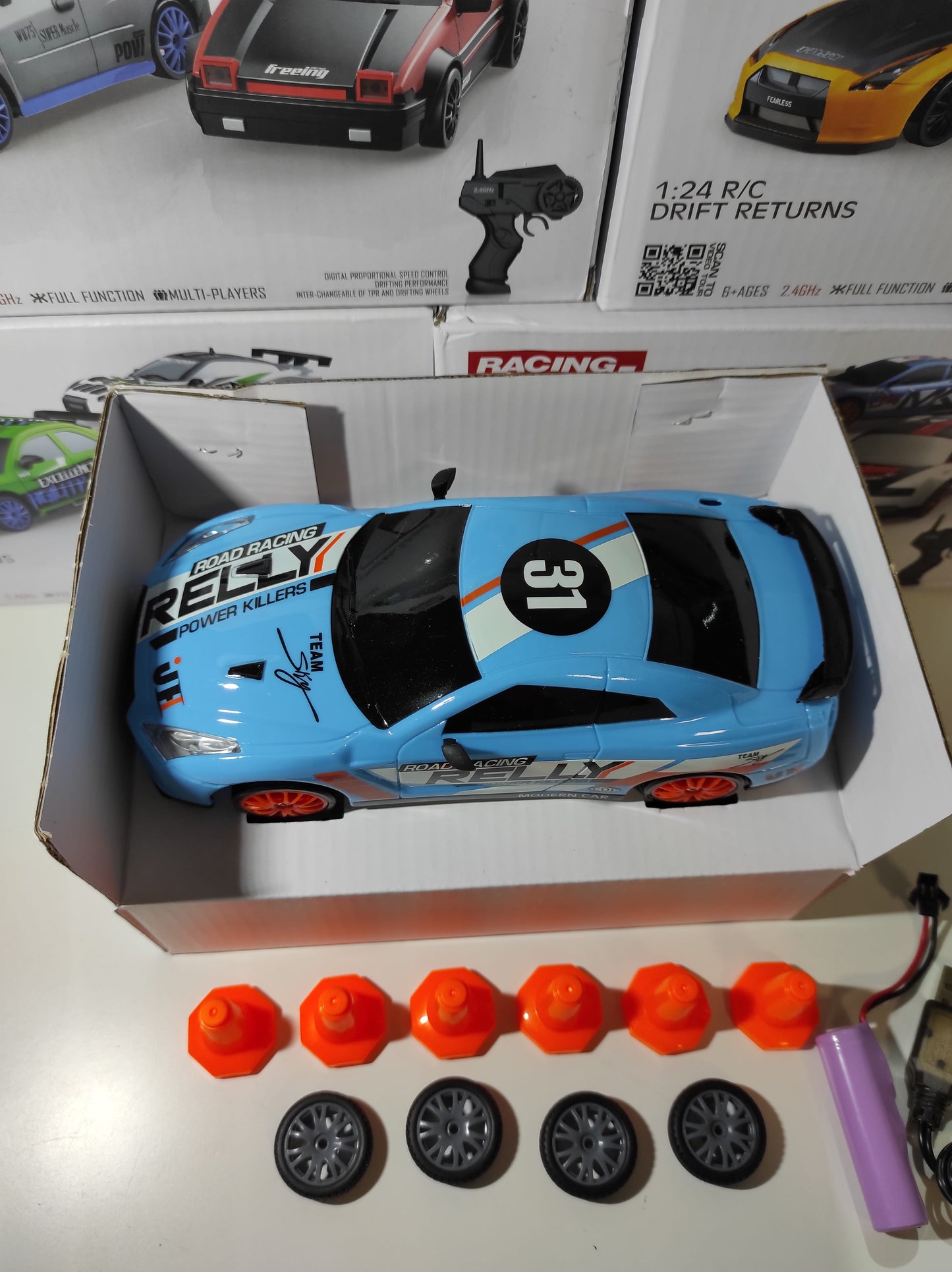 Coche teledirigido drift