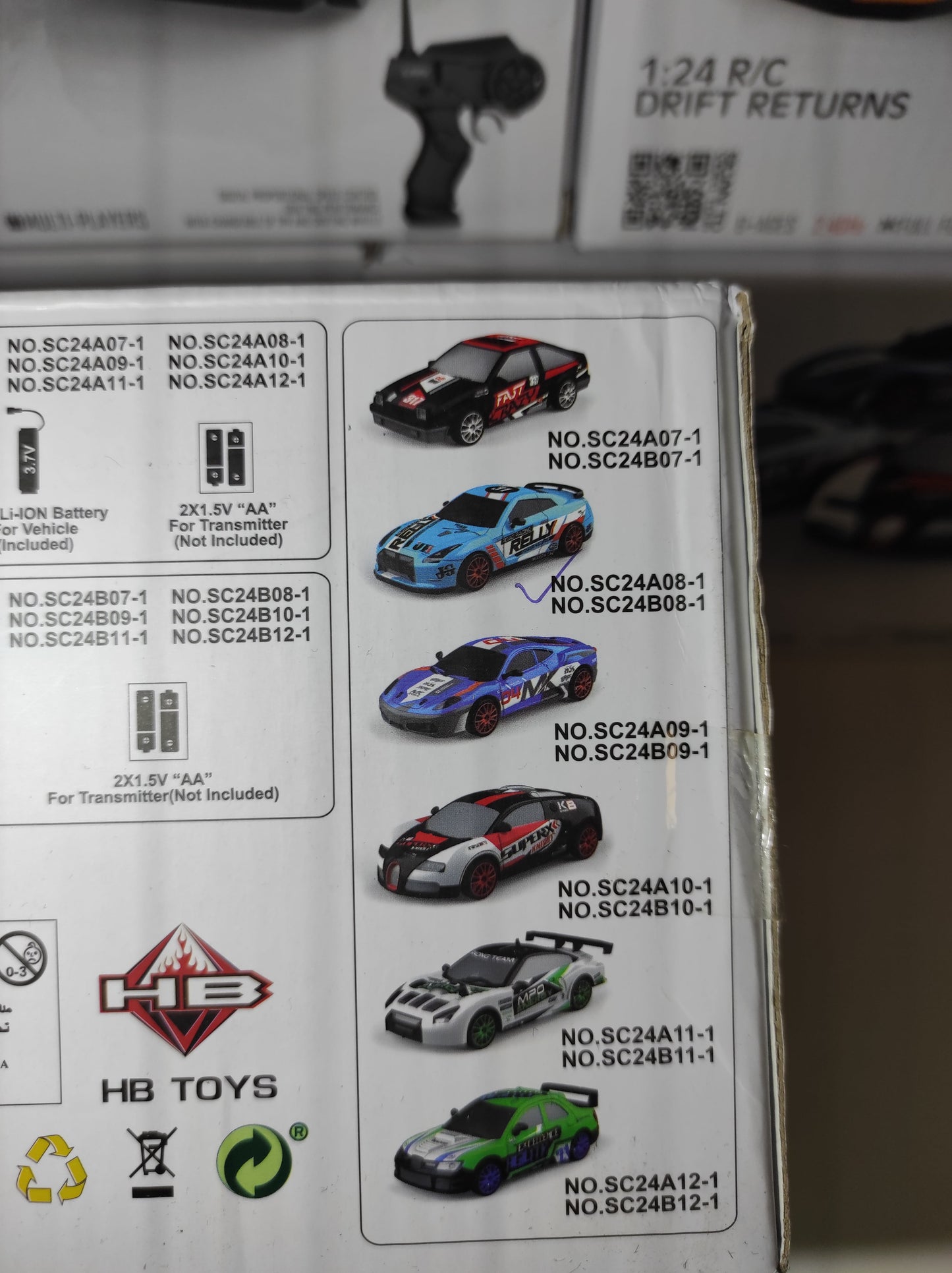 Coche teledirigido drift